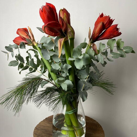 Amarilles red bouquet