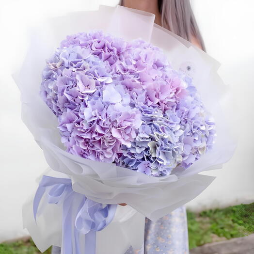 Hydrangea mono bouquet