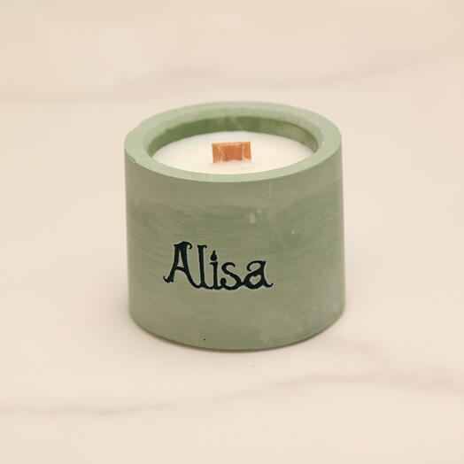 Handcrafted candles Pear fragrance