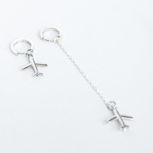 Airplane earrings