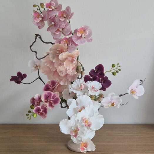 Oriental beauty forever bloom