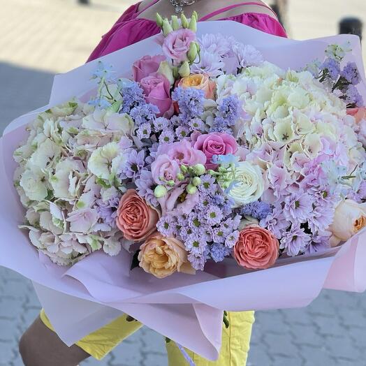 Misty Bubbles Bouquet