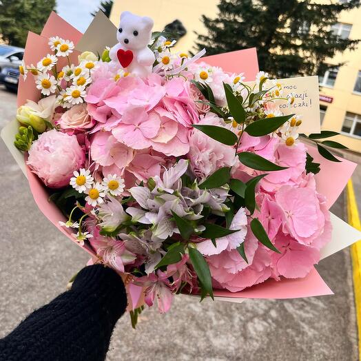 Hortenzijų debesėlis