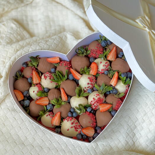 Fresas cubiertas de chocolate 25 uds