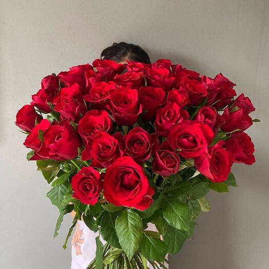 51 Red Roses Bouquet