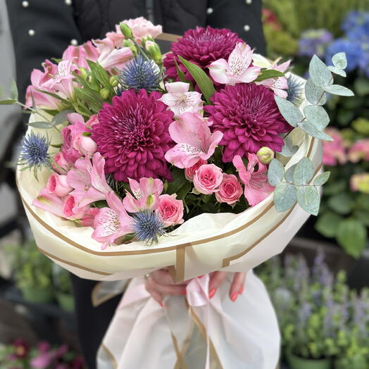 "Raspberry Sunset" Bouquet