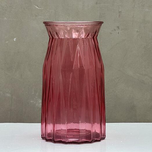 Retro vase - Burgundy