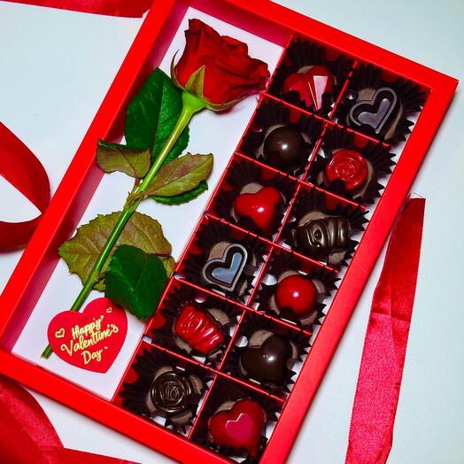 Luxury Chocolate Praline Gift Box