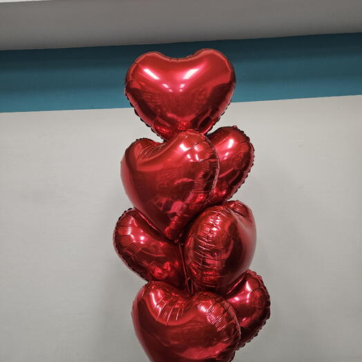 Szívecskék készlet 7 db