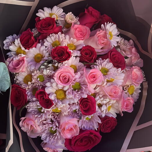 Rosas y rojas