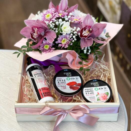 Подарочный Наборс с Косметикой Organic Shop