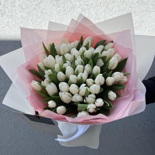 71  white tulips