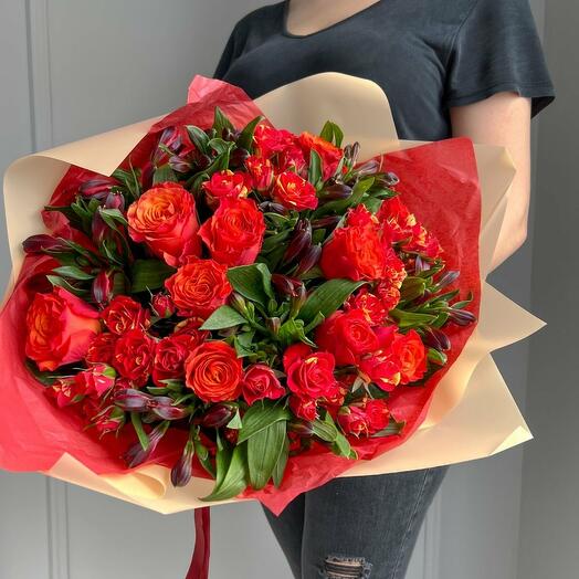 Blumenstrauss "Flamme"