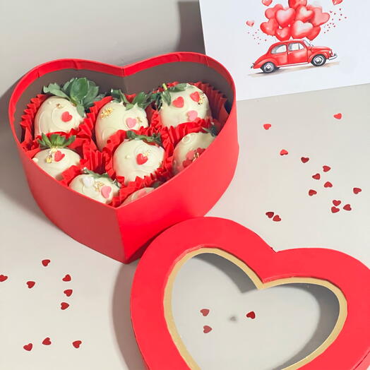 Клубника в шоколаде ( День Влюблённых)