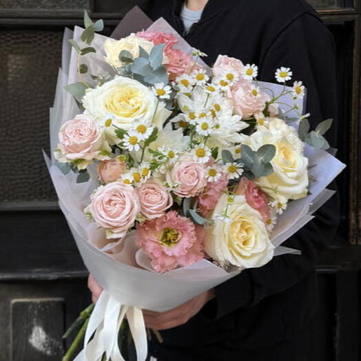 Rose, Diantus, Tanacetum