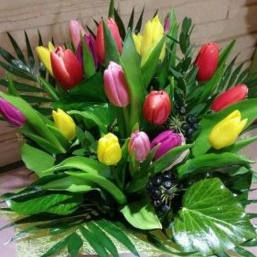 Bouquet of tulips