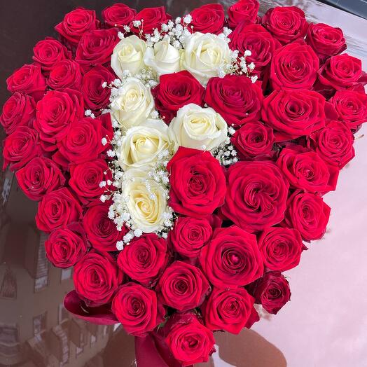 Hjartat du kan bestalla bokstaver