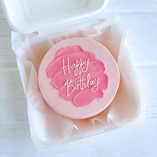 Bento cake pink 2