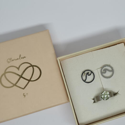 Wave Balance Jewelry Set