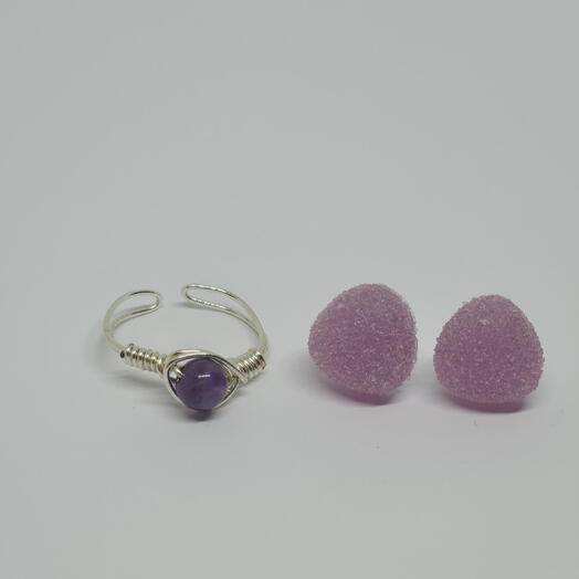 Amethyst Dream Jewelry Set