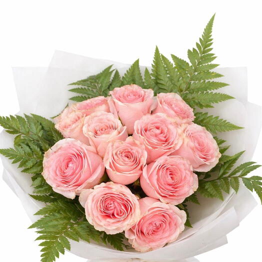 Ramo rosas rosadas 12