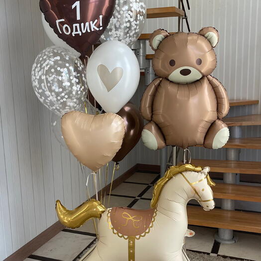 Balloons with a Horse