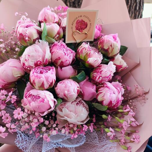 Peonias Sara Bernhardt