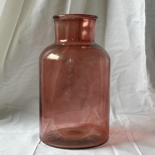 Glass vase for flowers