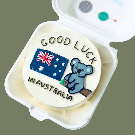 Bento Cake Good Luck