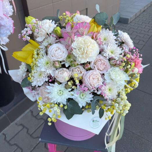 Flowers in an XXL box