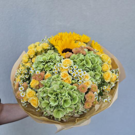 Bouquet "The setting sun"