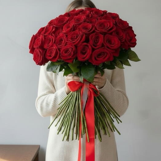101 red roses