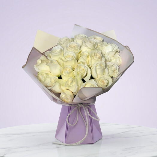 White Roses - Two Dozen