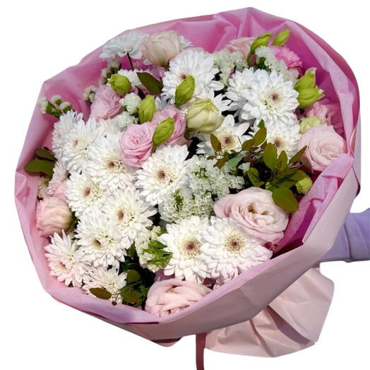 Bouquet with chrysanthemums