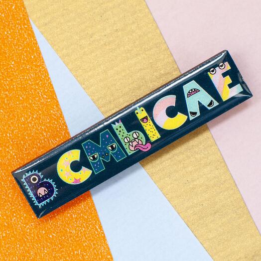 Broche "In the sense of"