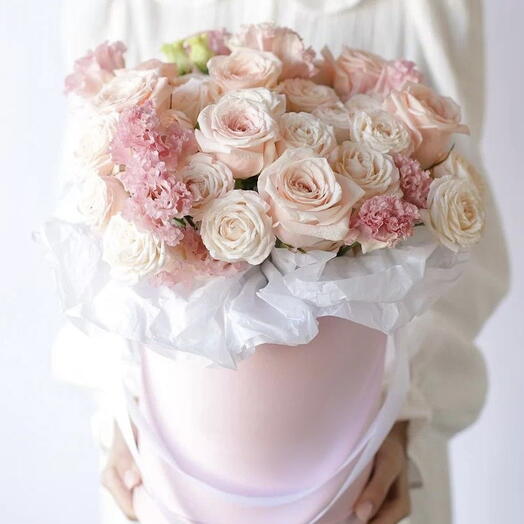 Цветы в коробке