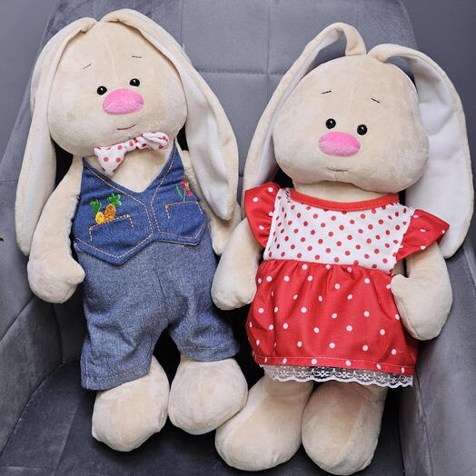 Зайчики "Сладкая парочка"