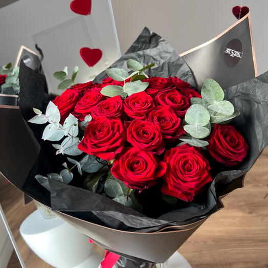 Blumenstrauss „Liebe in Schwarz"