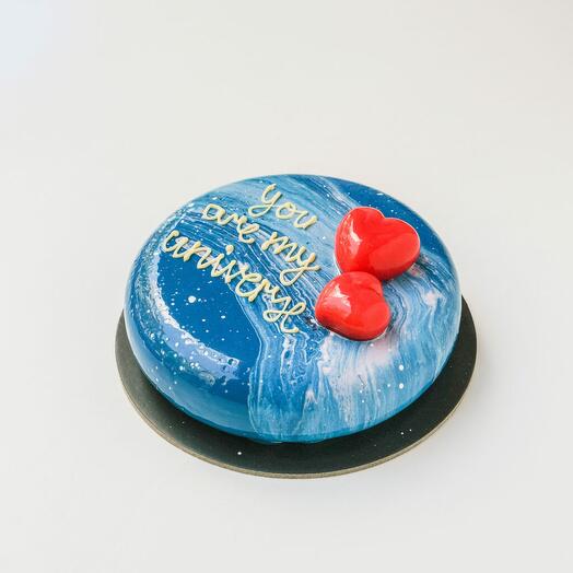 You Are My Universe Cake