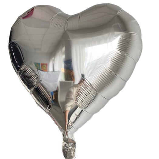 Smile Silver Heart 46 cm