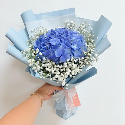 Ocean Breeze - Hydrangea Bouquet