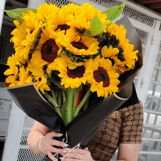 Ramo de 20 girasoles