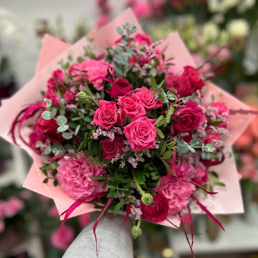 Strong pink boquet