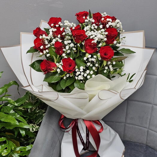 Букет из роз "Реальная любовь"