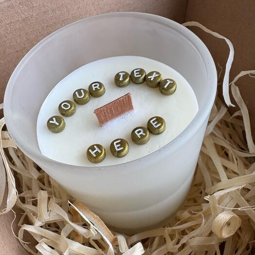Candle with your words  Candle with your words