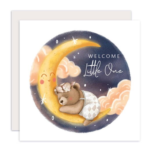 Welcome little one card