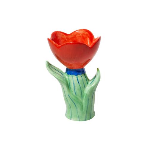 Vase (vaza / ваза) Cvet (Flower / Цветок), 15 cm, DOIY