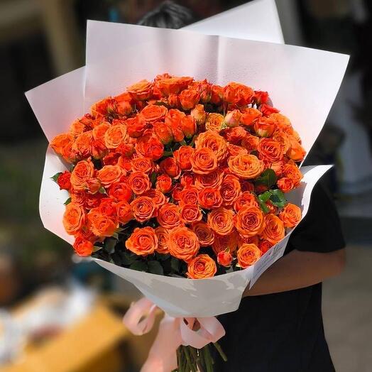 21 spray roses - 21 кустовая роза