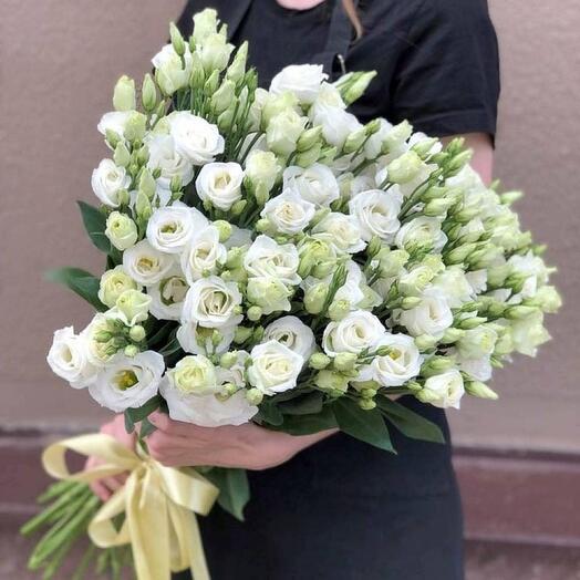 19 White Eustoma