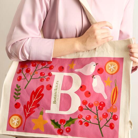 Eco-friendly Pink Tote Bag 🩷